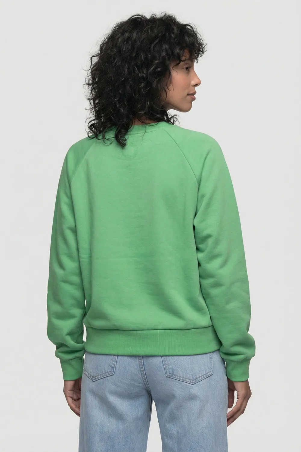 Alife & Kickin ThyraAK A Sweatshirt Damen grün Oversize