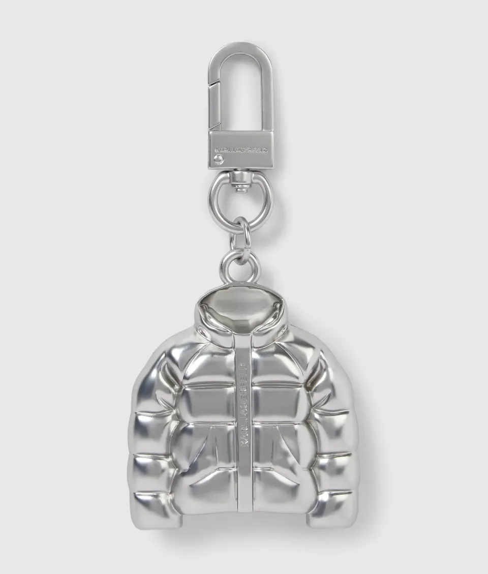Karl Lagerfeld Puffer Jacket Schlüsselanhänger silber One Size