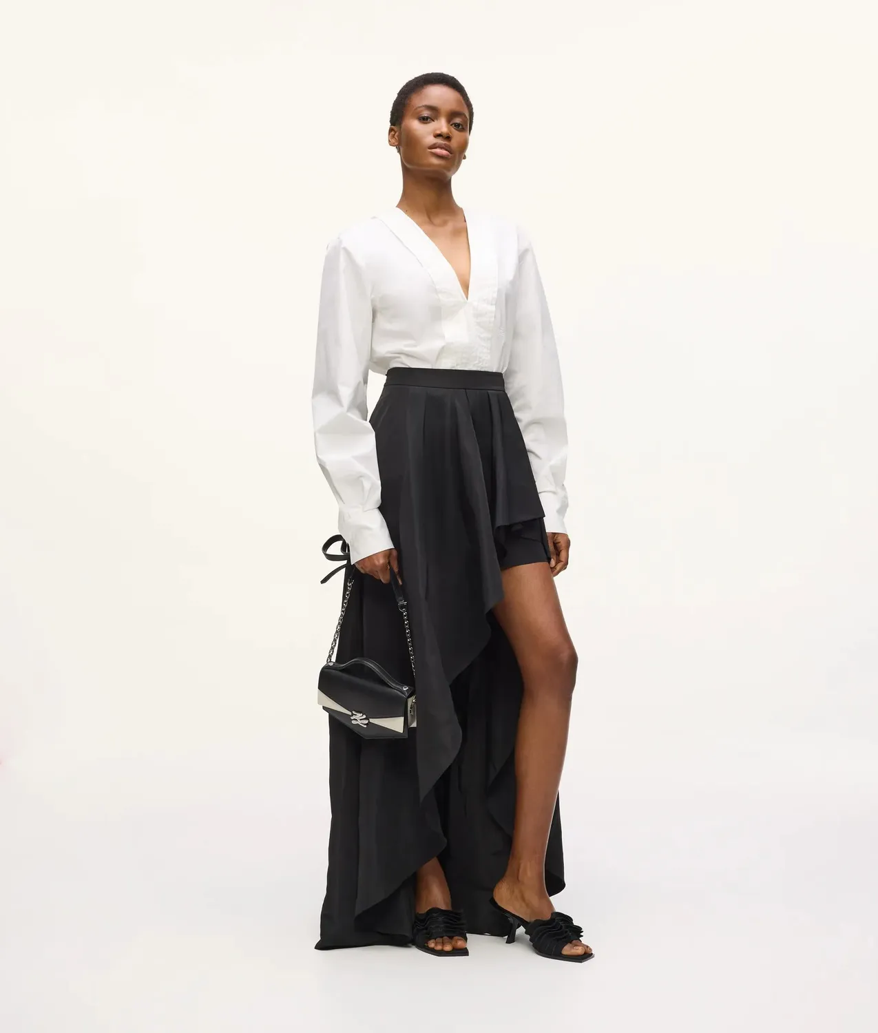 Karl Lagerfeld Studio Ruffle Rock Damen Mini