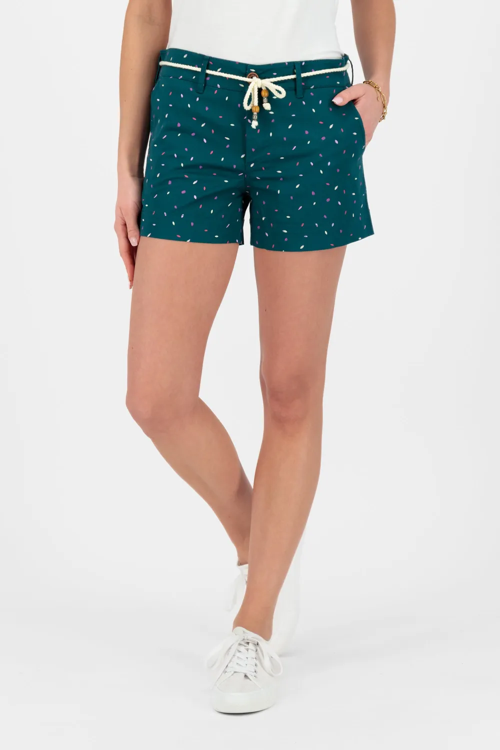 Alife & Kickin JuleAK B Shorts Dunkelblau Damen Baumwolle