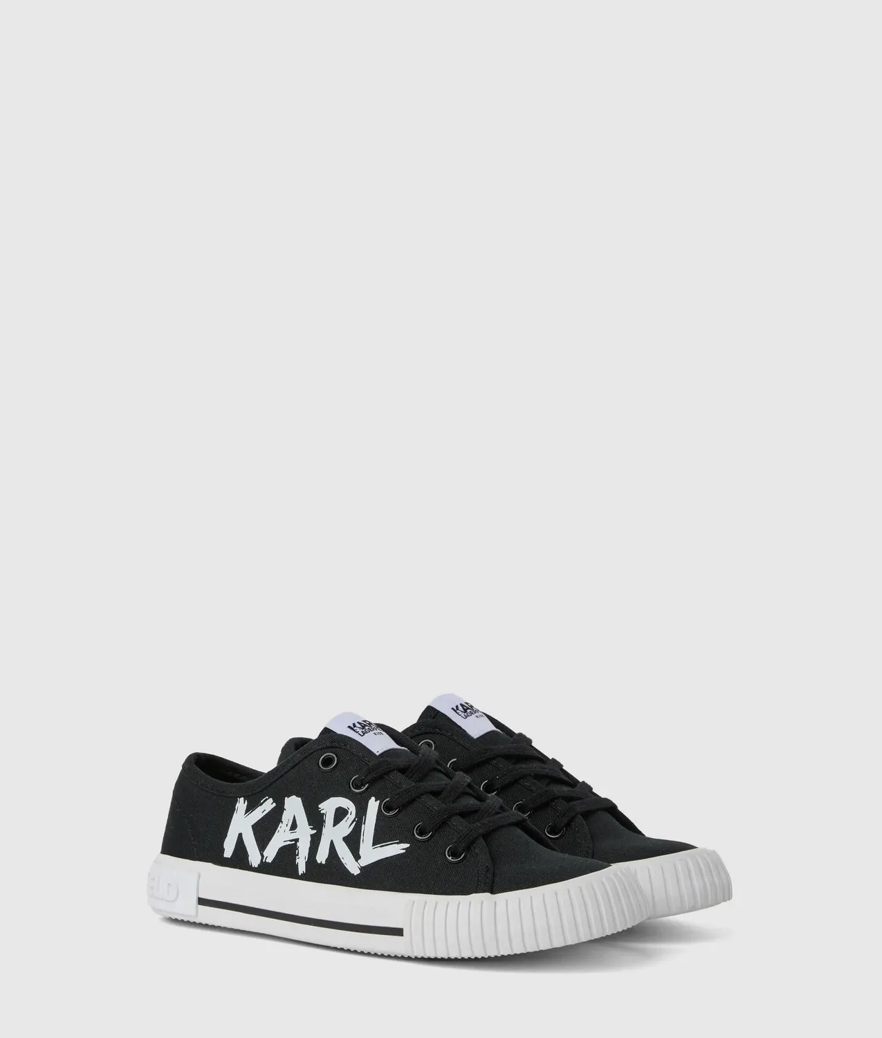 Karl Lagerfeld Graffiti Sneaker Jungen Low-Top Schnürer