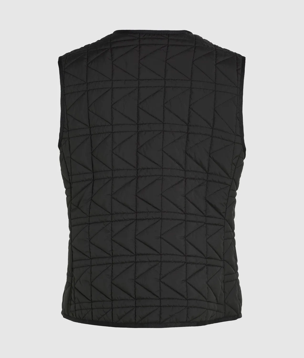 Karl Lagerfeld Gilet gesteppt leicht Taft ärmellos