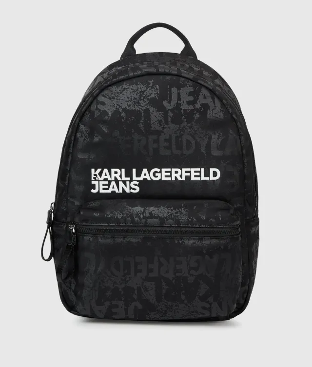 Karl Lagerfeld KL Jeans Graphic Rucksack One Size Nylon