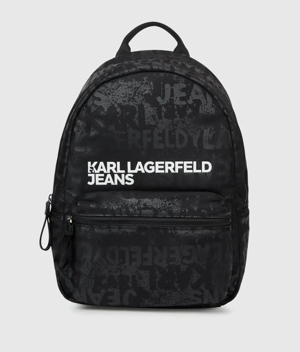 Karl Lagerfeld KL Jeans Graphic Rucksack One Size Nylon