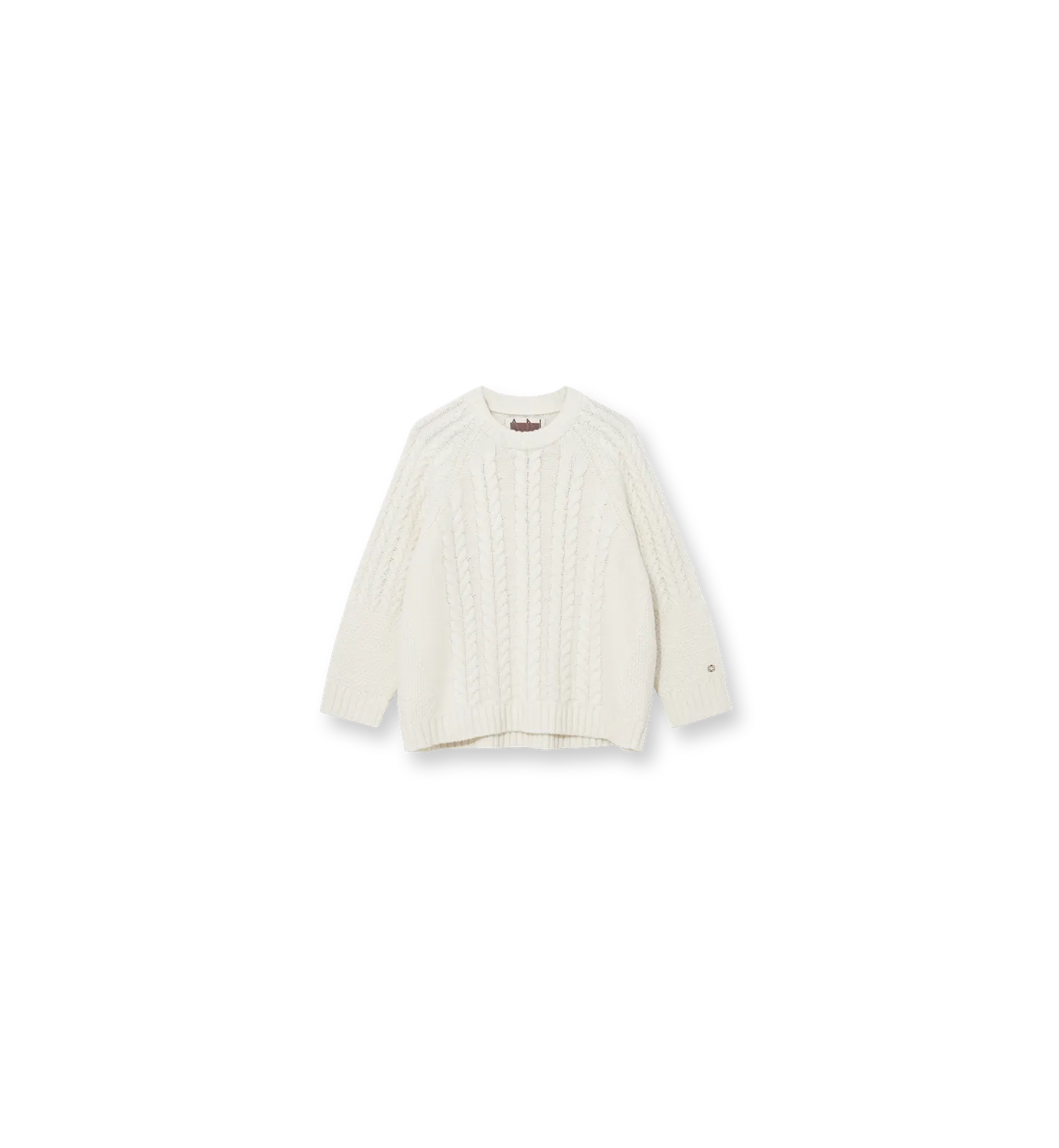 Mos Mosh Sweet Darling Knit Pullover Weiß Wollmix