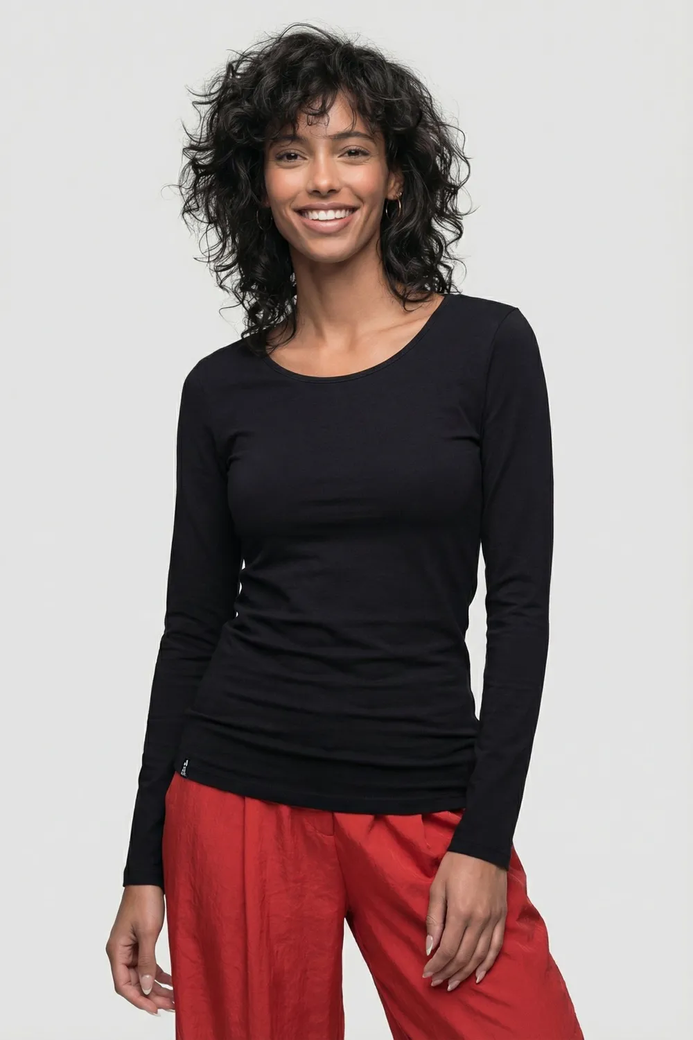 Alife & Kickin EvelynAK A Langarmshirt Schwarz 2er