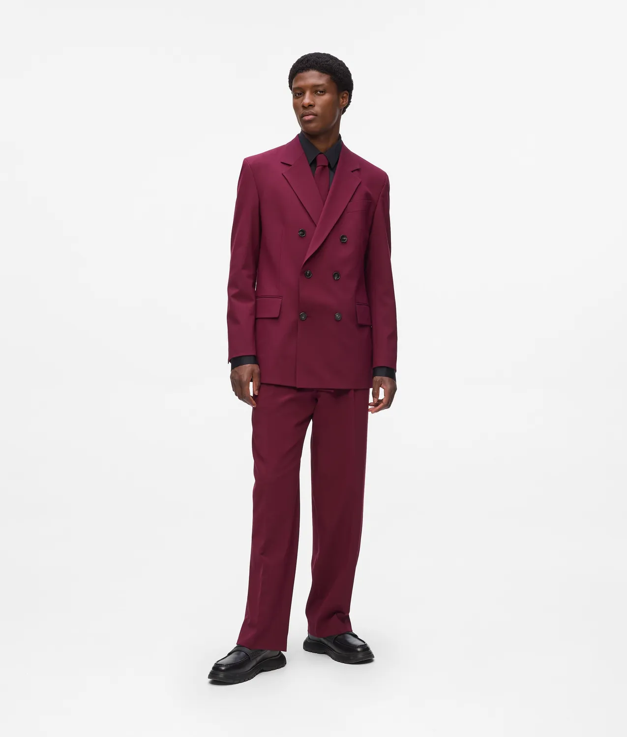 Karl Lagerfeld Blazer zweireihig tailliert Logo-Detail