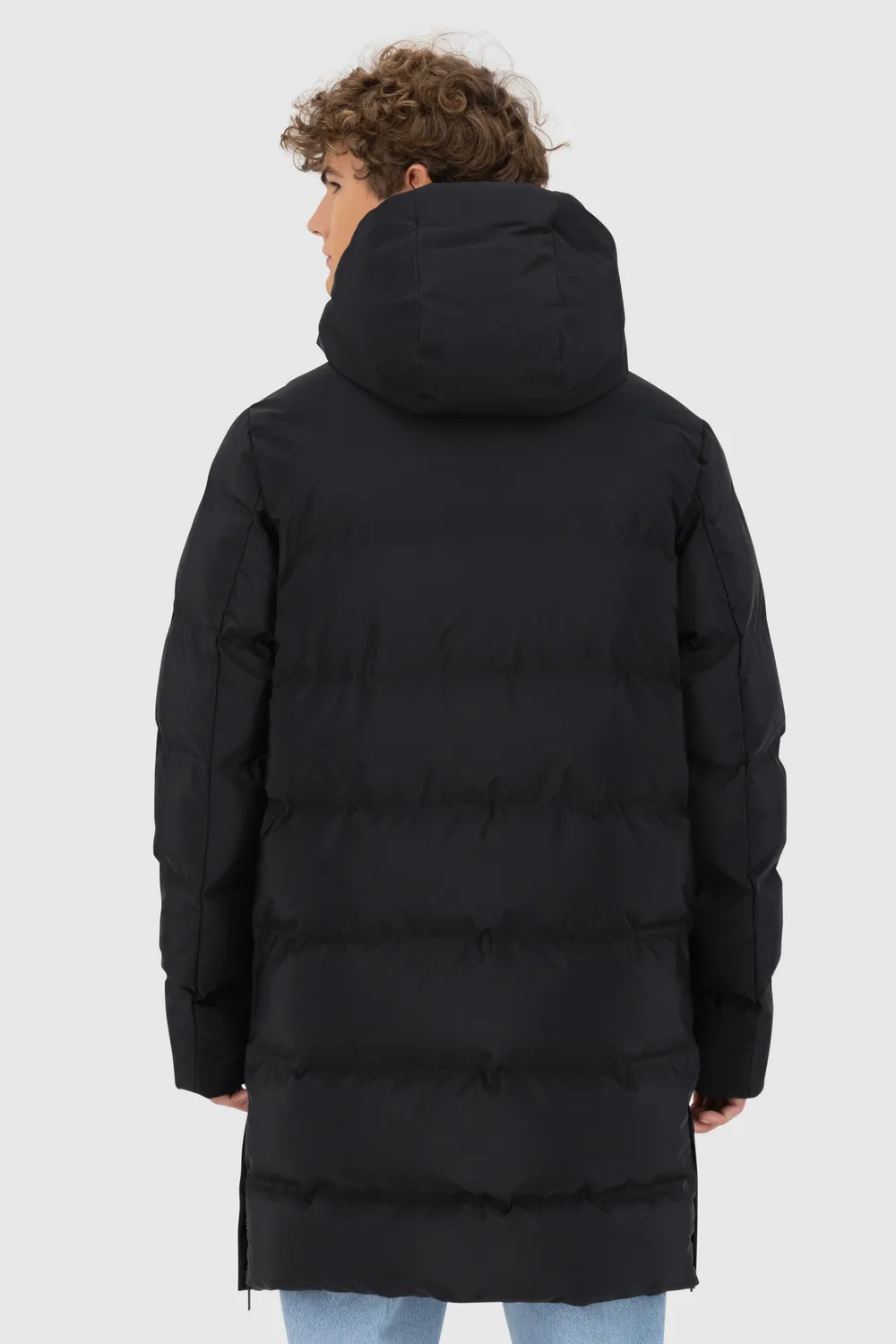 Alife & Kickin SaulAK A Puffer Parka Schwarz Herren