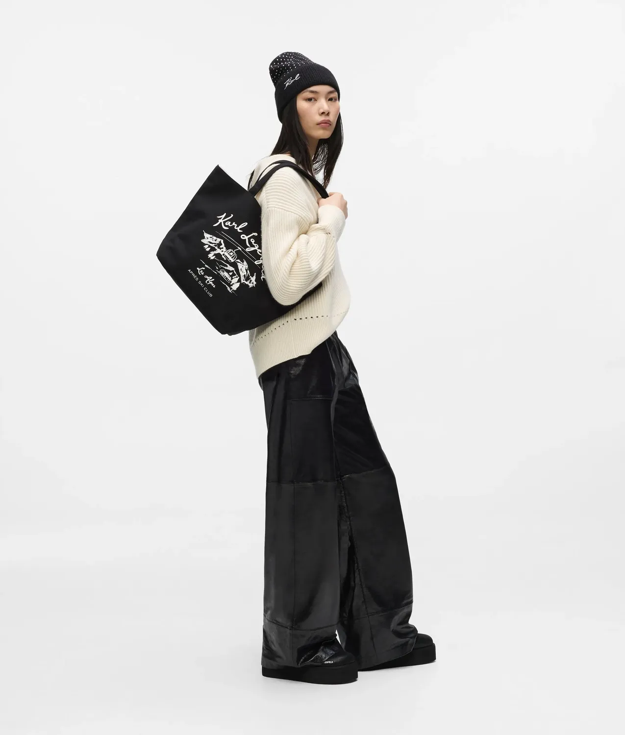 Karl Lagerfeld Après Ski Club Shopper Wende-Tasche One Size