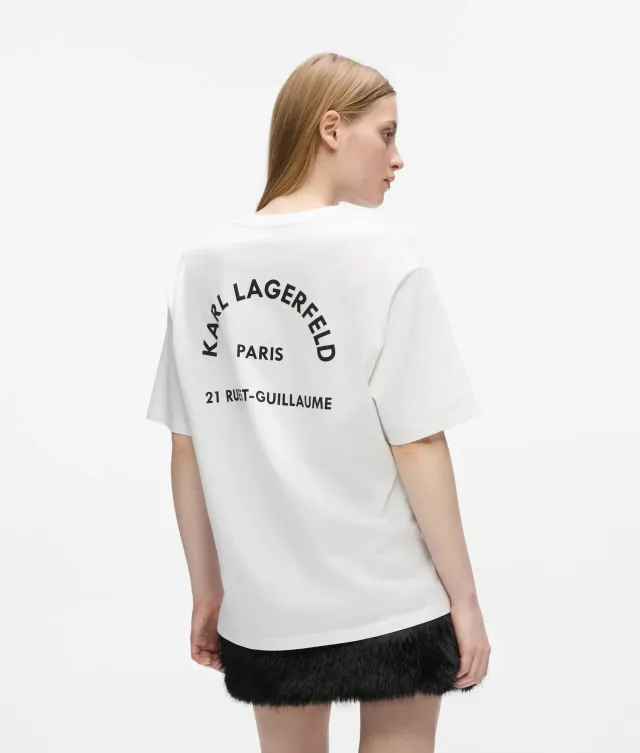 Karl Lagerfeld Rue St-Guillaume T-Shirt oversized Bio