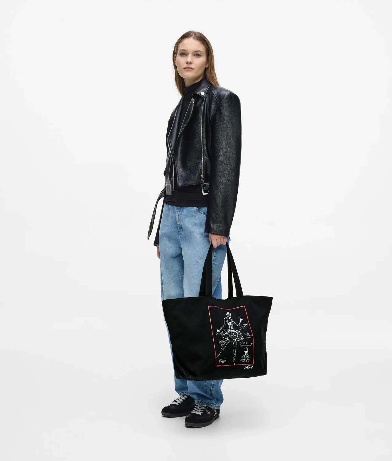 Karl Lagerfeld K/Ballet Shopper oversize Damen