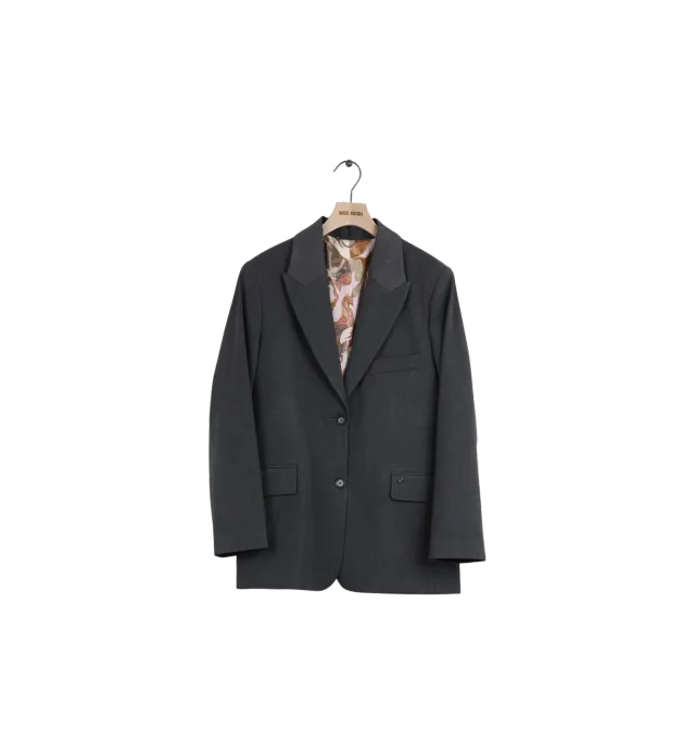 Mos Mosh MMMandi Halin Blazer Dunkelgrau 36 Regular