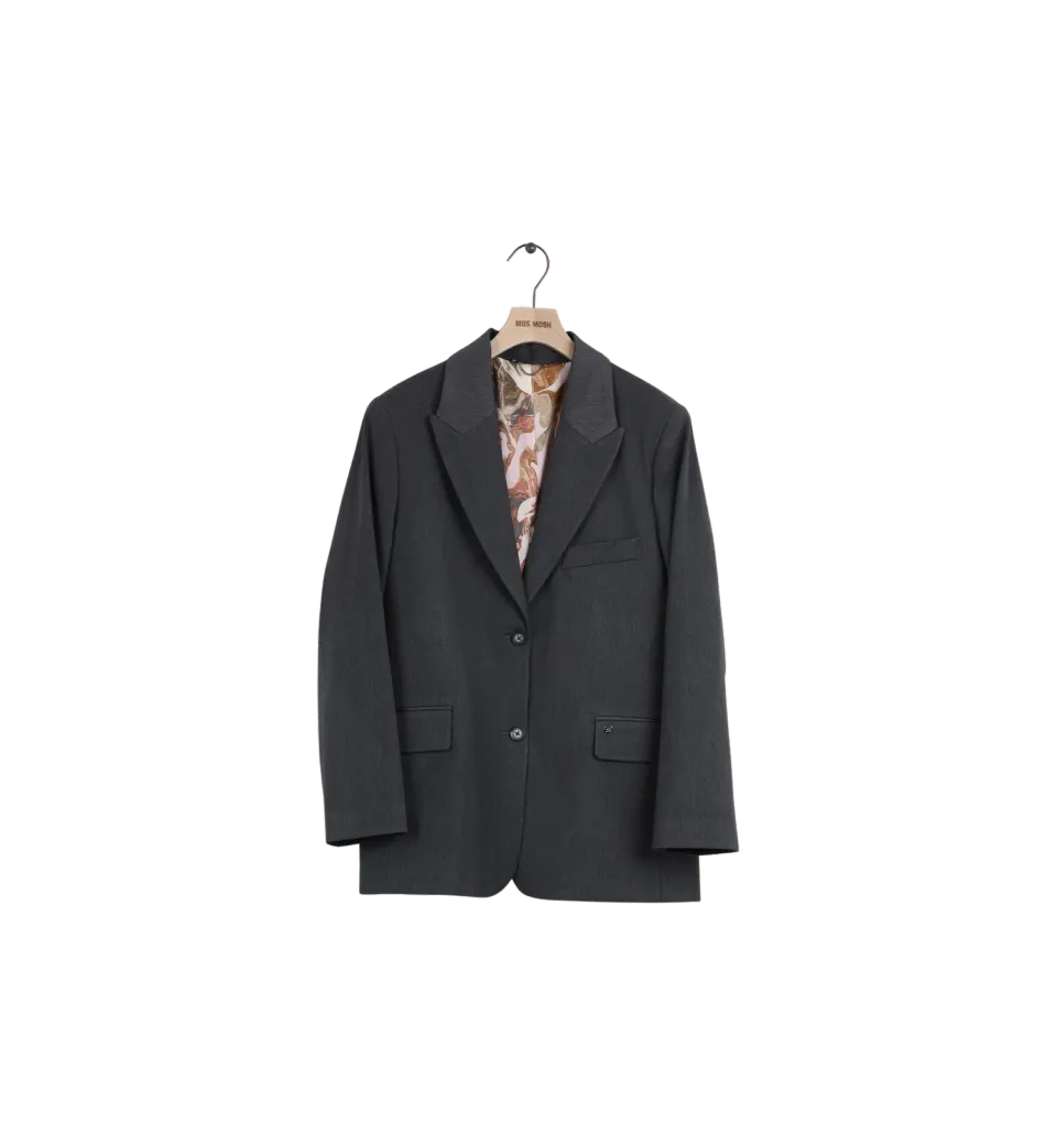 Mos Mosh MMMandi Halin Blazer Dunkelgrau 36 Regular