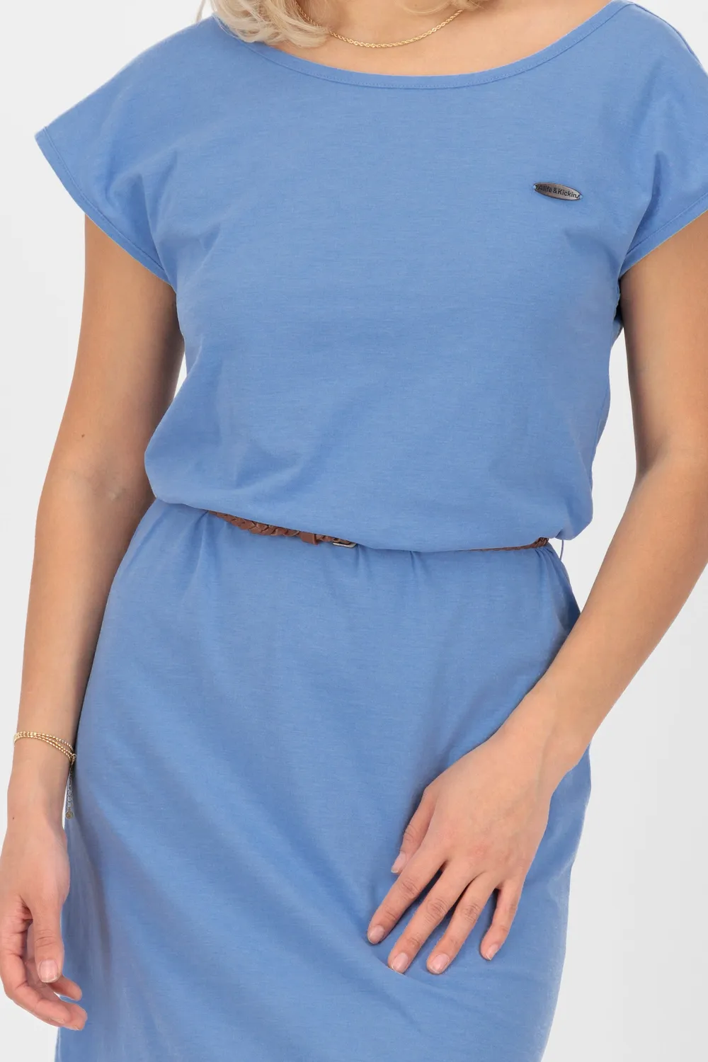 Alife & Kickin ElliAK A Shirtkleid hellblau Jerseykleid