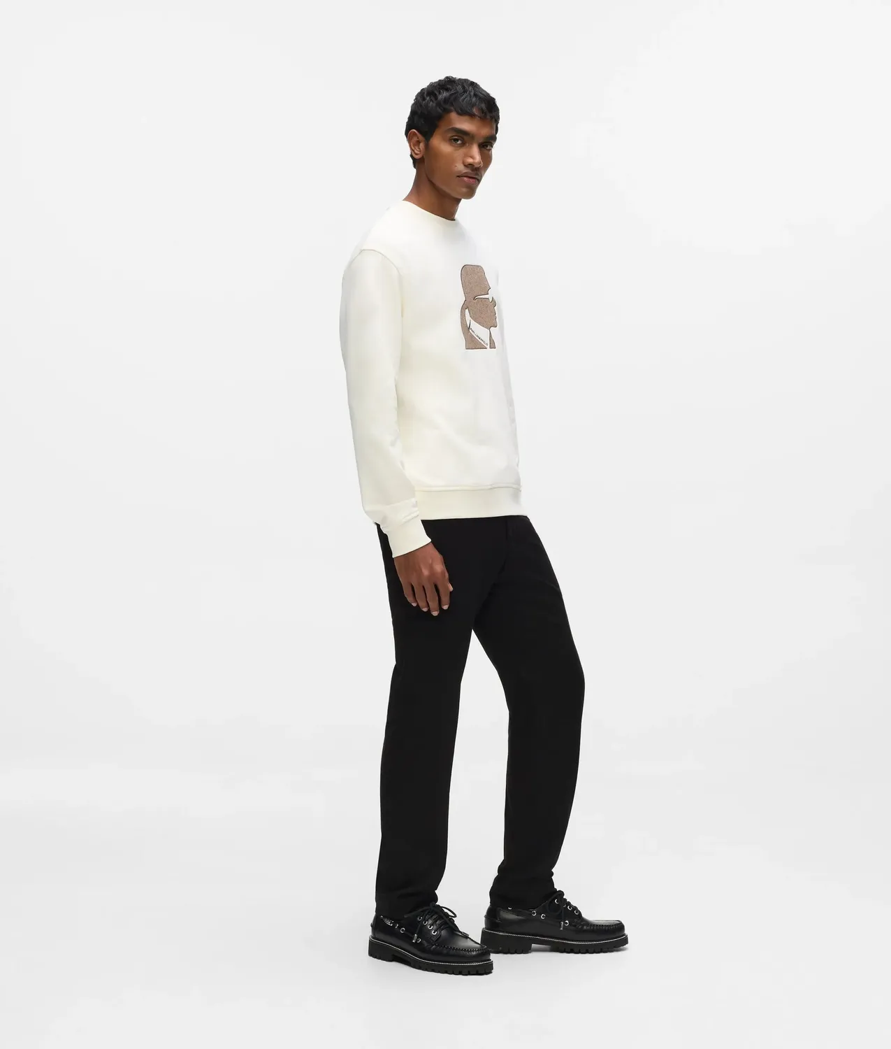 Karl Lagerfeld Kameo Crew Neck Sweatshirt Baumwolle