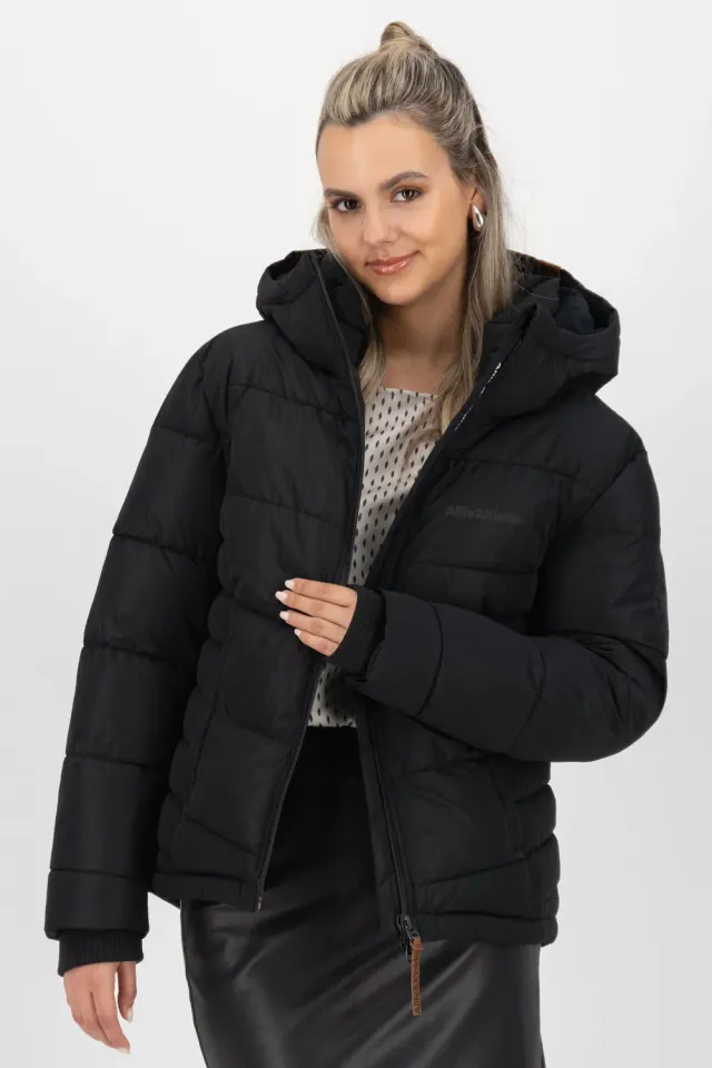 Alife & Kickin JuanaAK A Winterjacke Damen schwarz Stepp