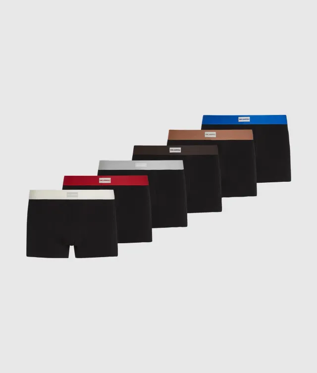 Karl Lagerfeld Logo Tab Trunks Herren 7er-Pack Jersey