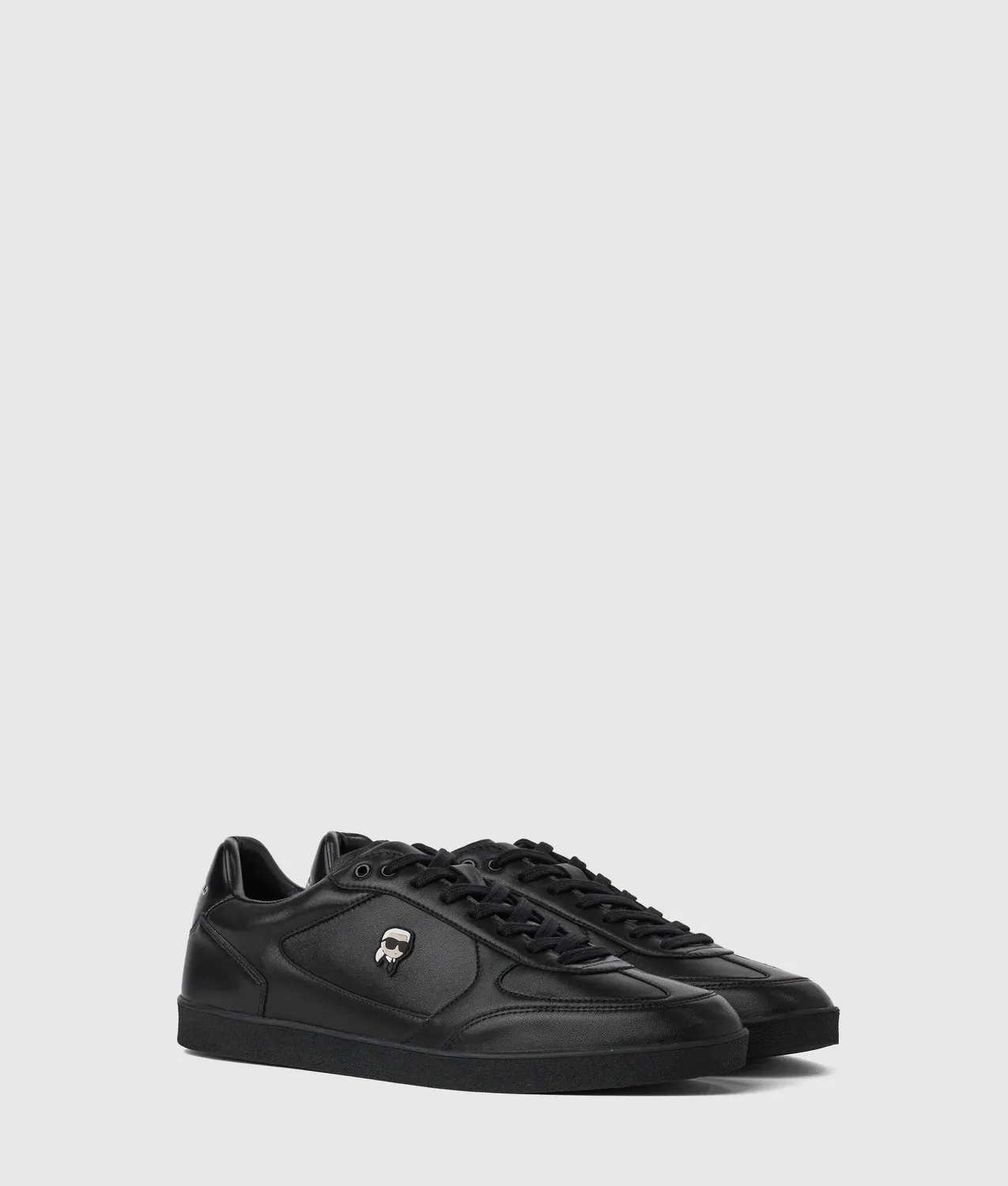 Karl Lagerfeld Ikon Patch Sneaker Herren 10 Leder