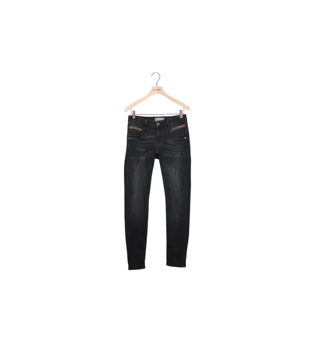 Mos Mosh MMNaomi Chain Jeans Schwarz 25 Secondhand