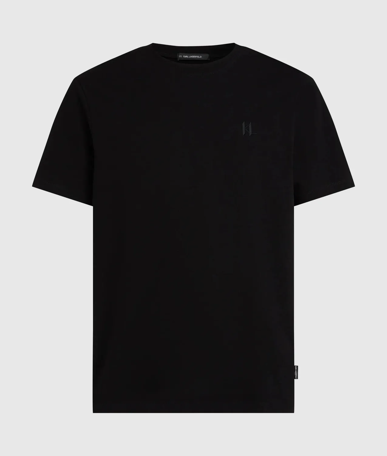 Karl Lagerfeld Monogram T-Shirt Leinenmix