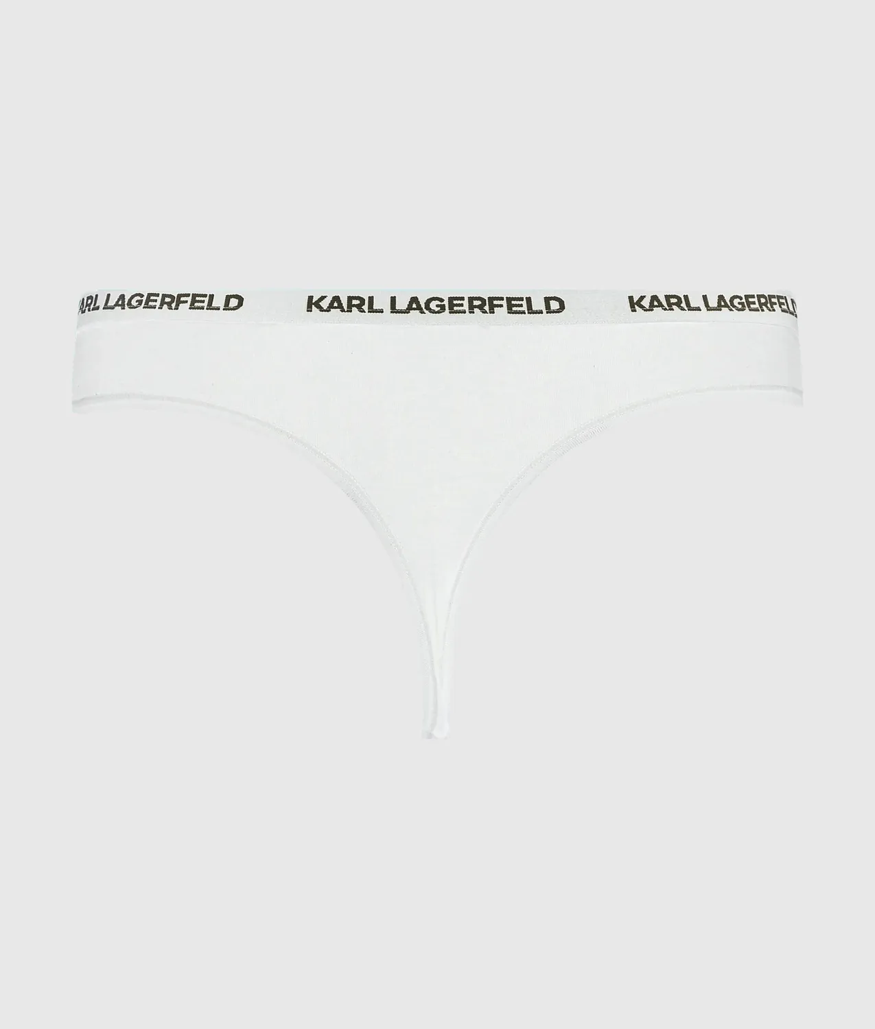Karl Lagerfeld Logo String Tanga 3er-Pack Baumwolle