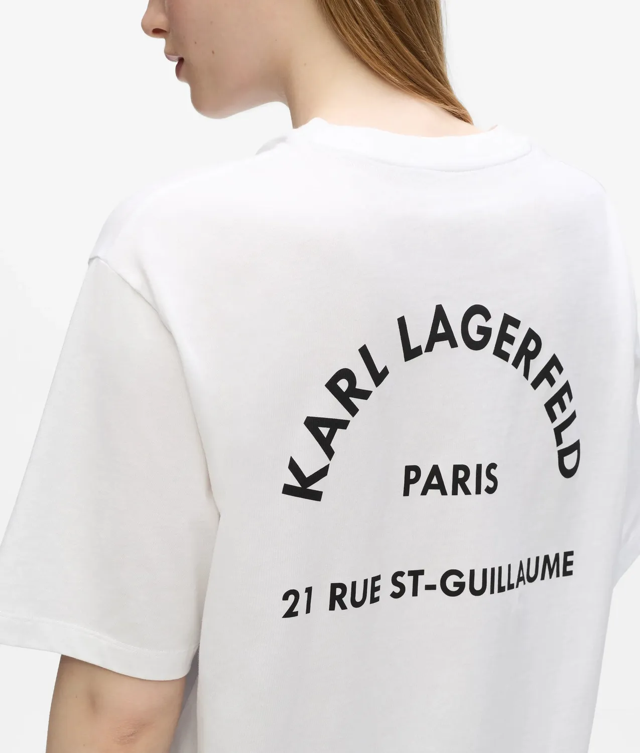 Karl Lagerfeld Rue St-Guillaume T-Shirt oversized Bio