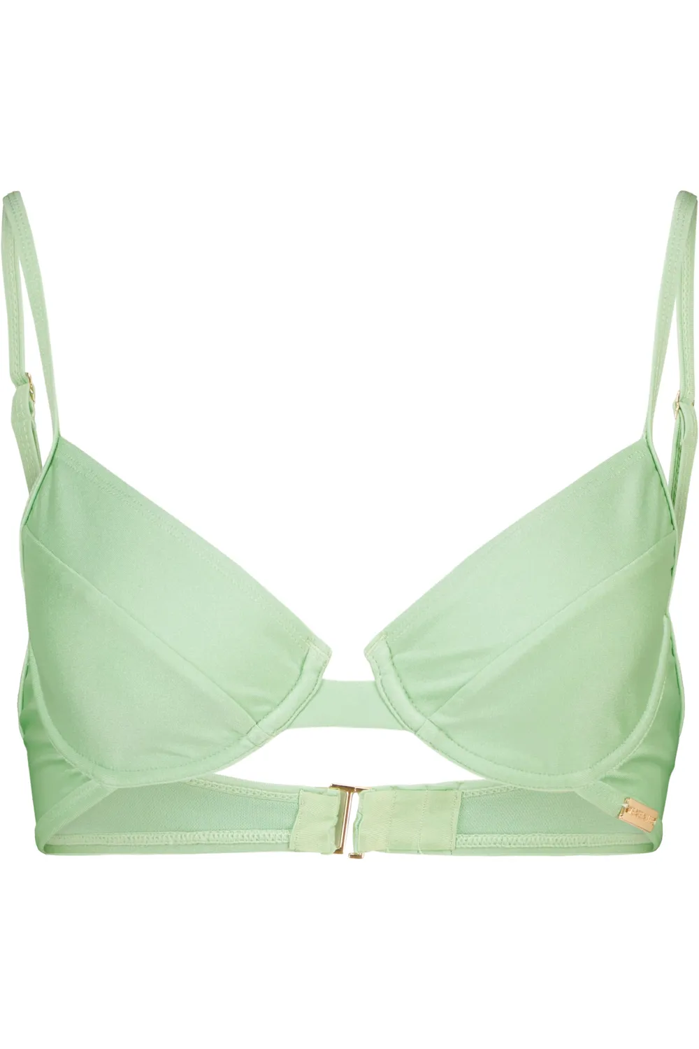 Alife & Kickin PinaAK A Bikini Top grün mit Bügel