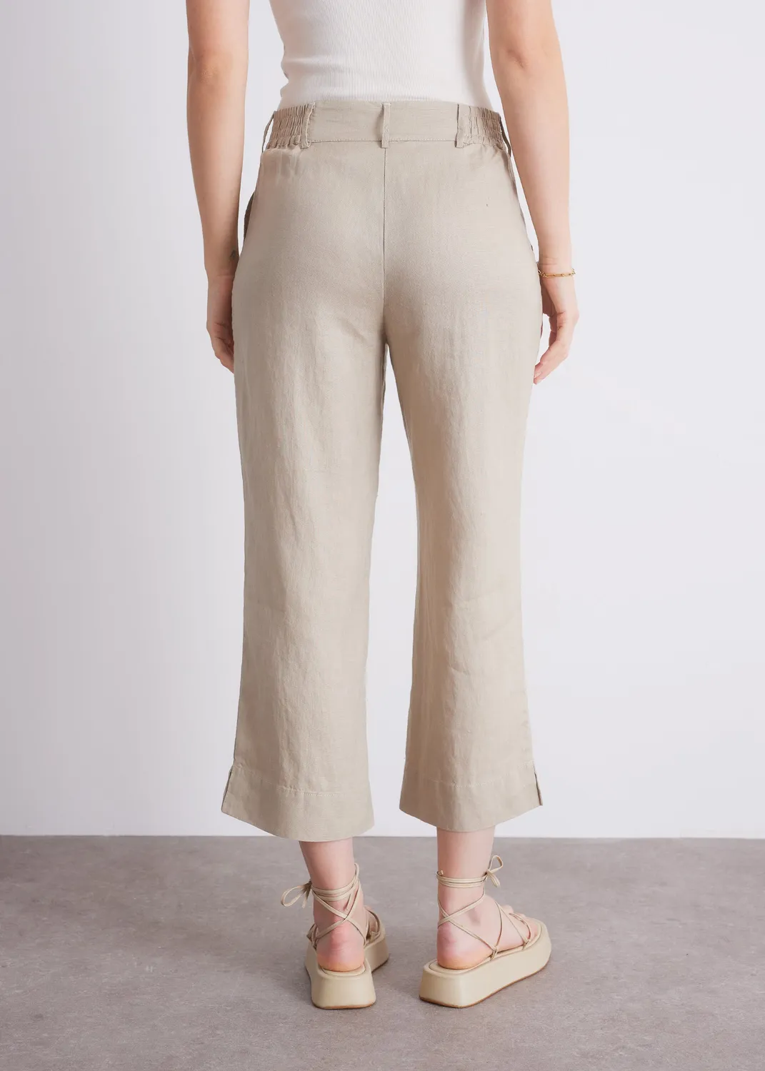 Senatex Leinen-Culotte Cream aus reinem Leinen