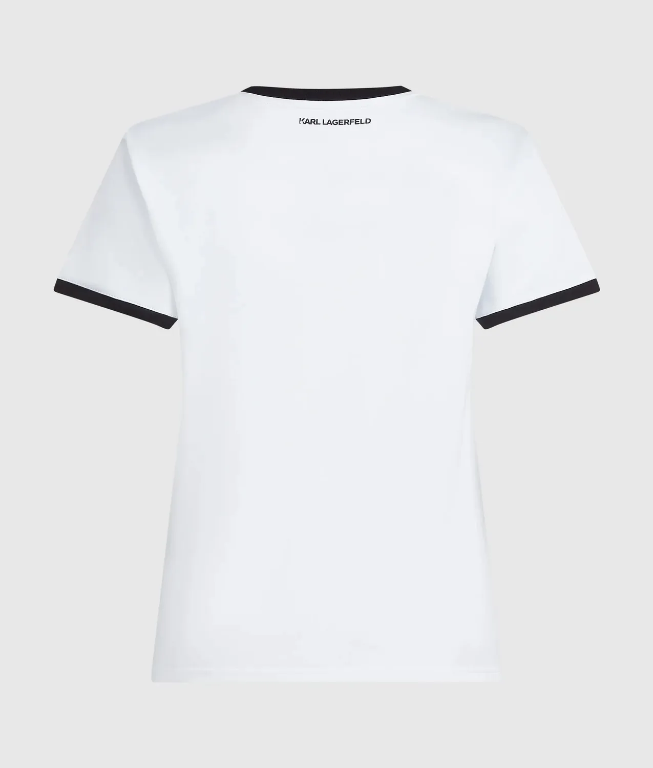 Karl Lagerfeld Ikon Circle-Logo T-Shirt Bio-Baumwolle