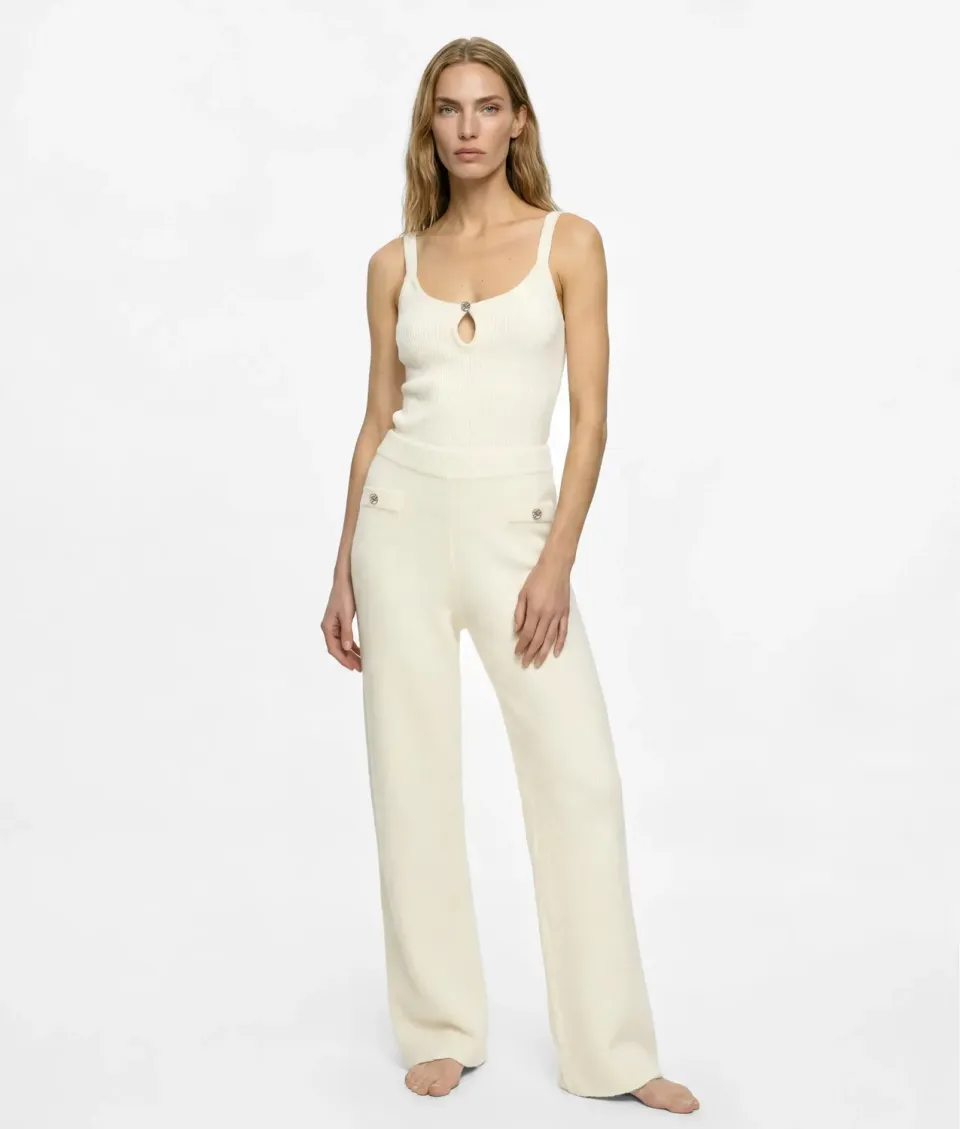 Karl Lagerfeld Fluffy Loungewear Hose Flauschig