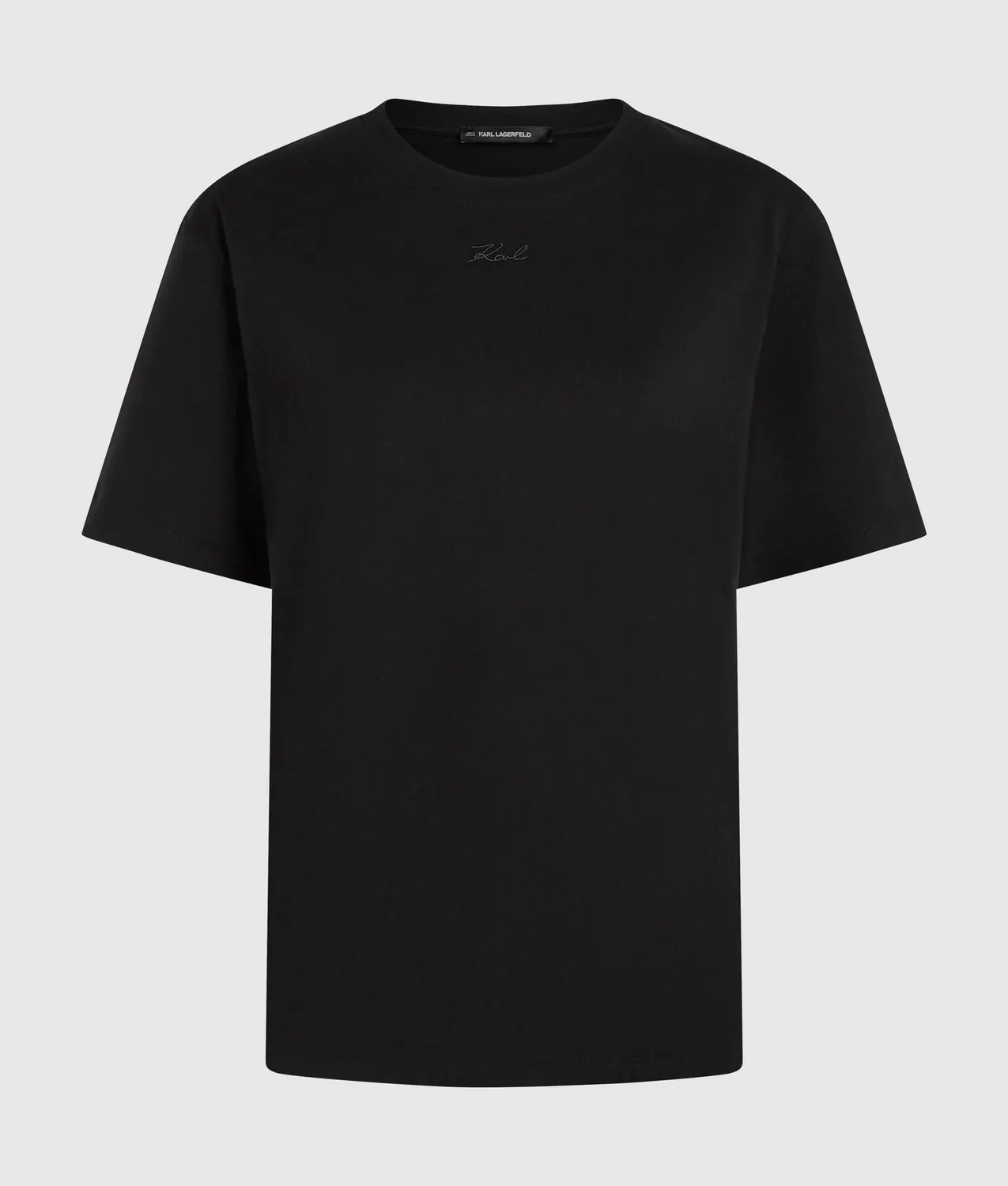 Karl Lagerfeld Signature Relaxed T-Shirt Damen locker