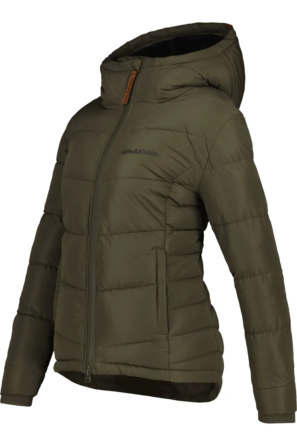 Alife & Kickin JuanaAK A Steppjacke Dunkelgrün Teddyfutter