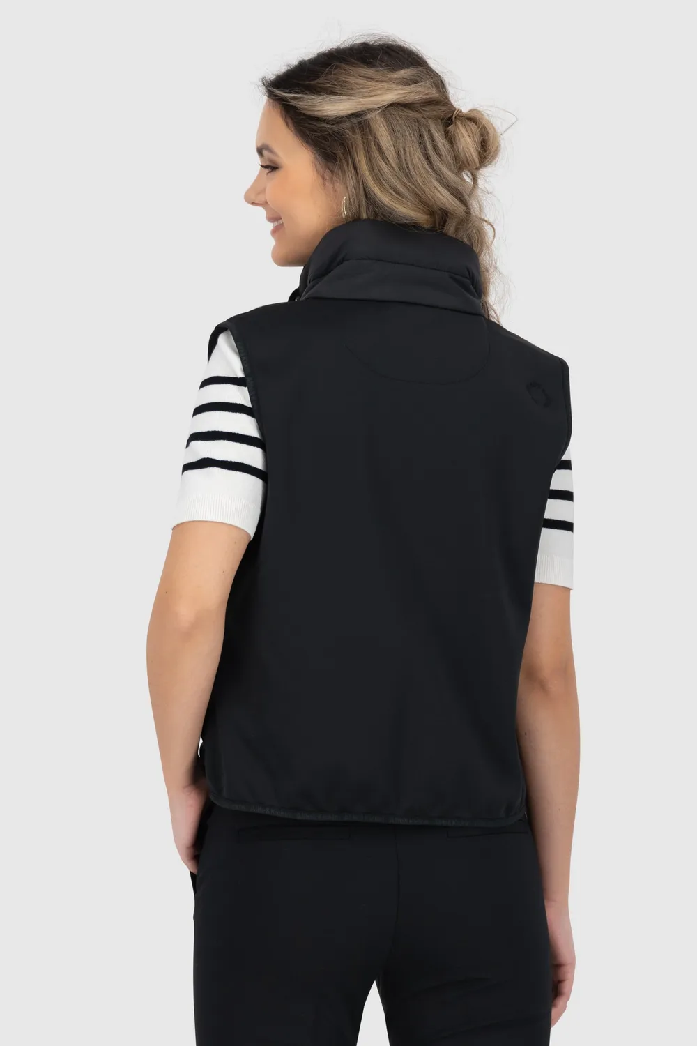 Alife & Kickin RujaAK A Weste Schwarz Hybrid Stepp