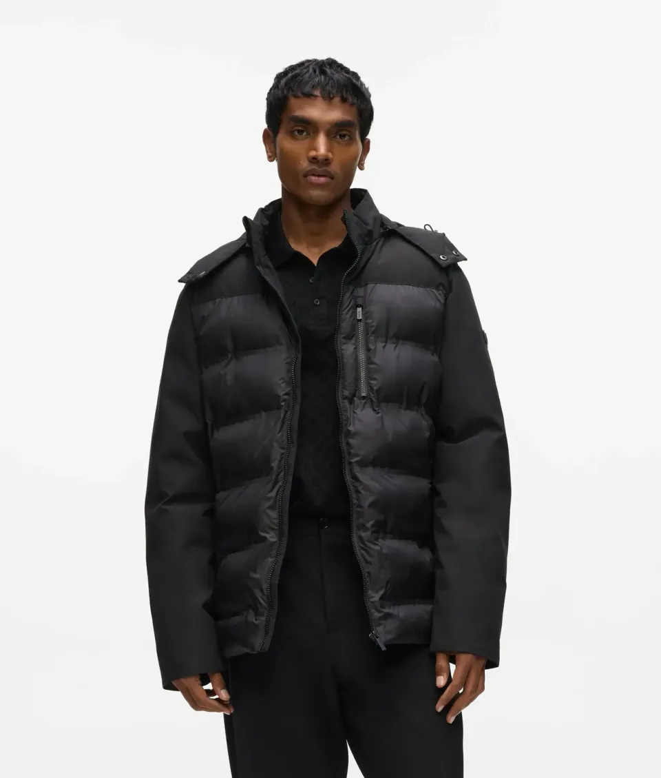 Karl Lagerfeld Puffer Jacke Wasserabweisend Herren