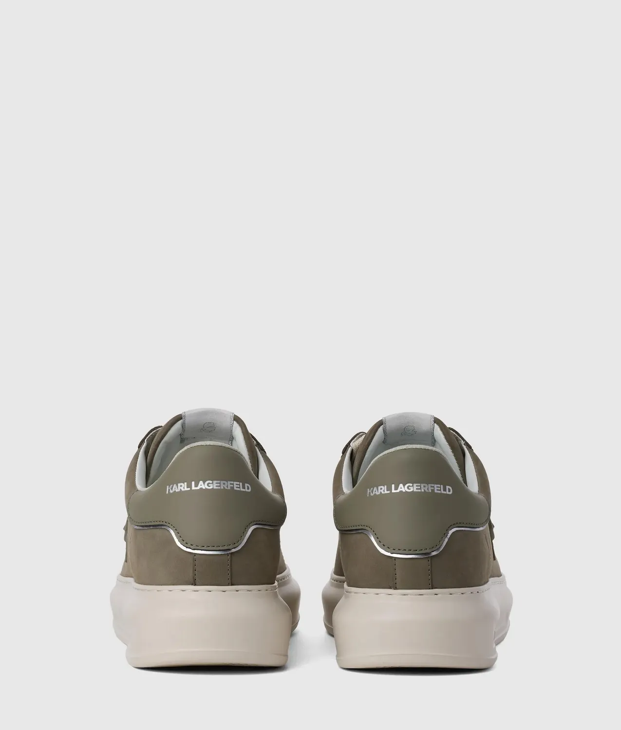 Karl Lagerfeld Ikon Kapri Sneaker Schnürer Kontrastsohle