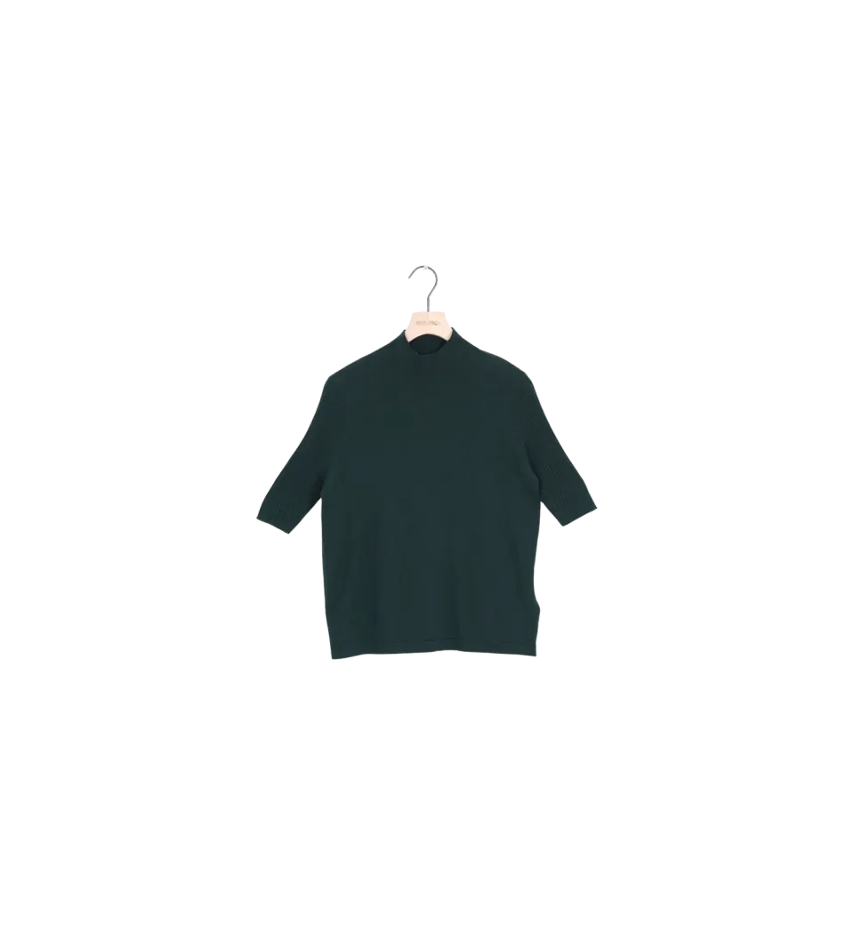 Mos Mosh MMRelena Turtleneck Pullover Scarab L Wolle