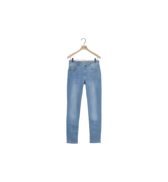 Mos Mosh MMNelly Trok Jeans 27 Blau High-Waist