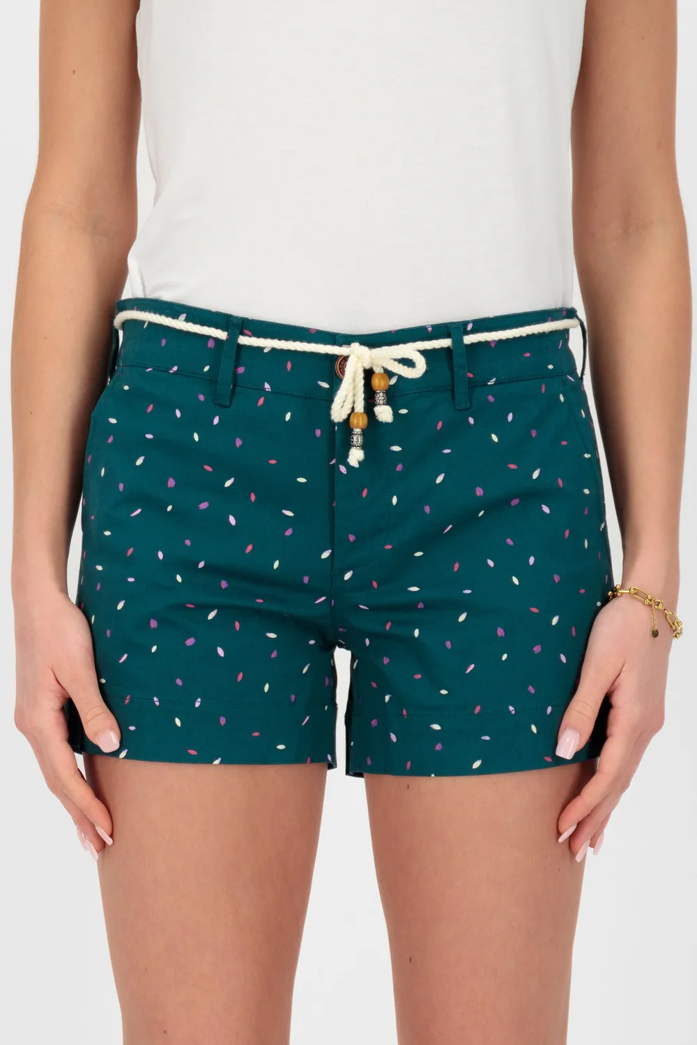 Alife & Kickin JuleAK B Shorts Dunkelblau Damen Baumwolle