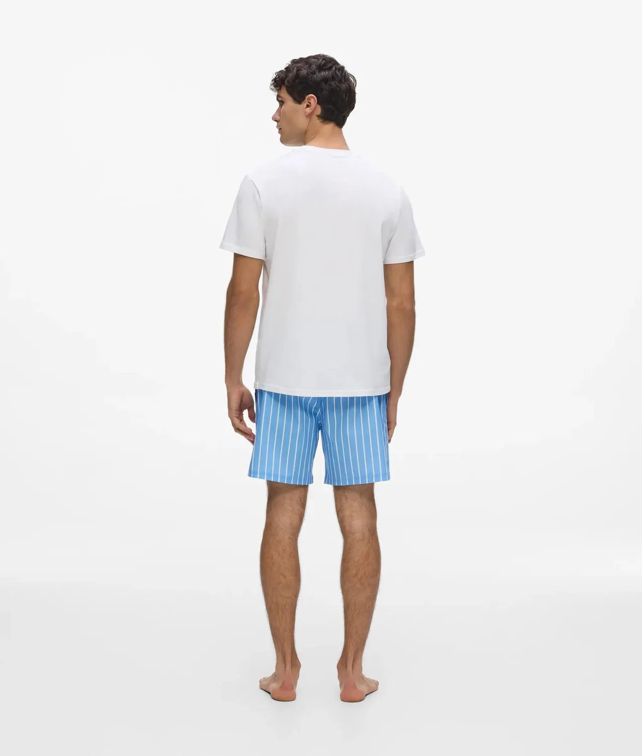 Karl Lagerfeld Hotel Karl Pyjama-Set Shorts Bio-Baumwolle