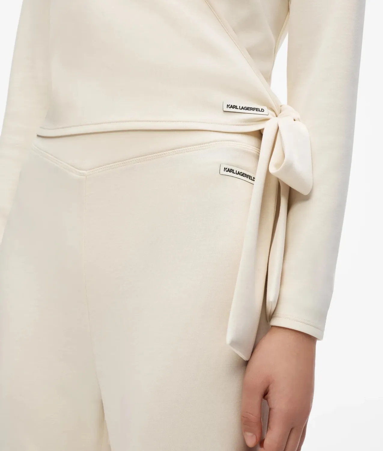Karl Lagerfeld Loungewear Flared-Hose XS-XL V-Bund