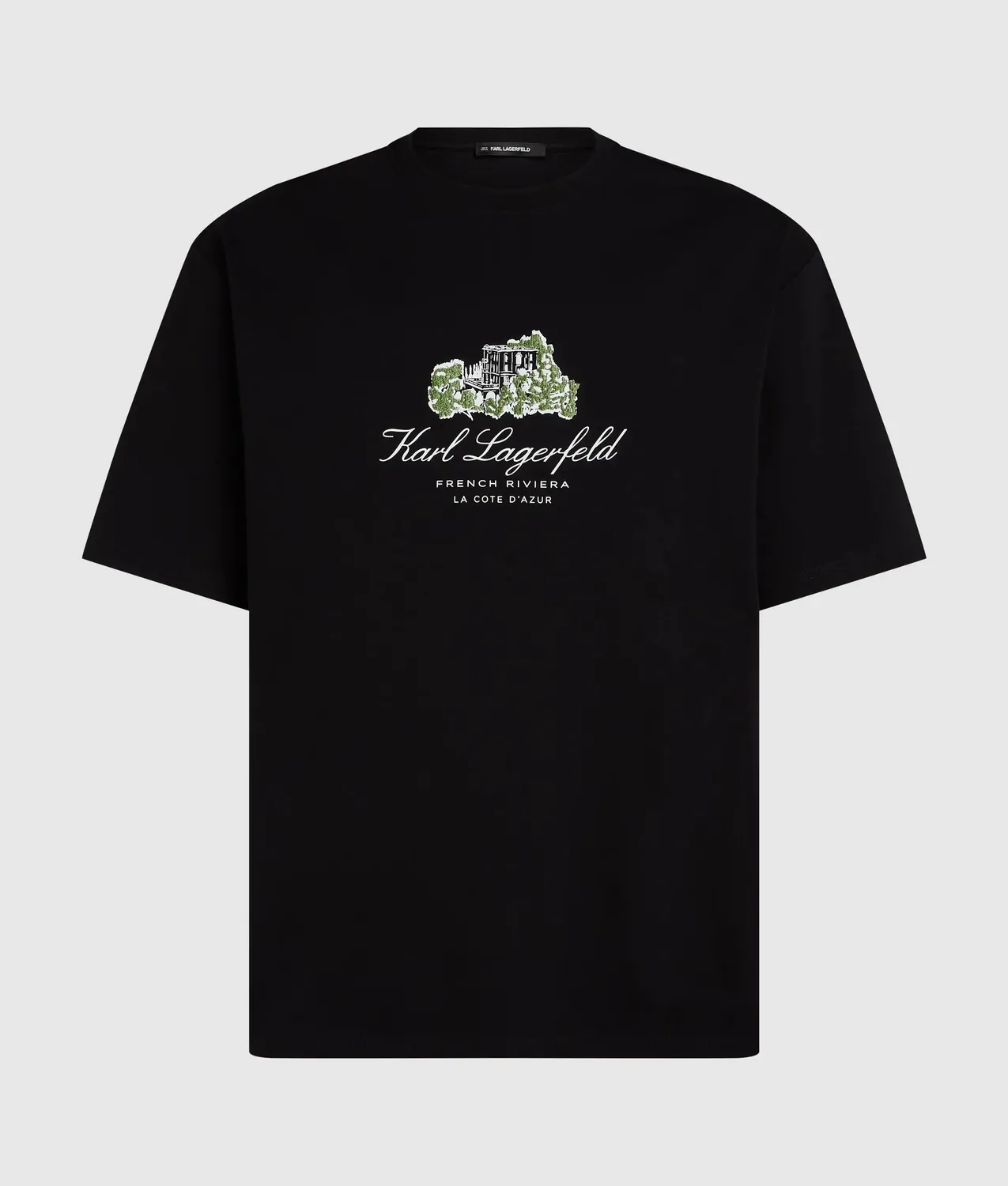 Karl Lagerfeld Villa la Vigie T-Shirt Bio-Baumwolle
