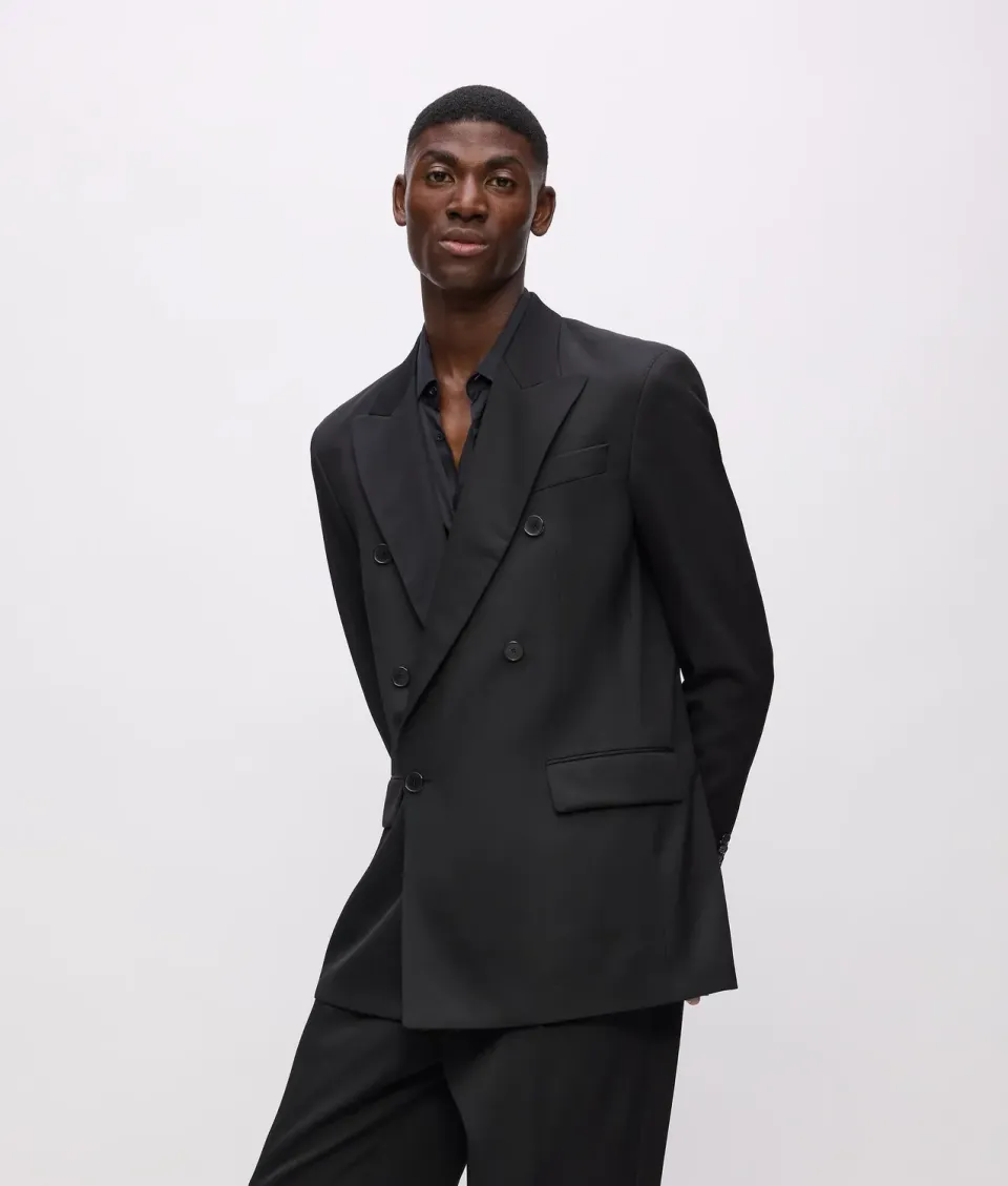 Karl Lagerfeld KL Studio Wool Blazer Wollblazer zweireihig