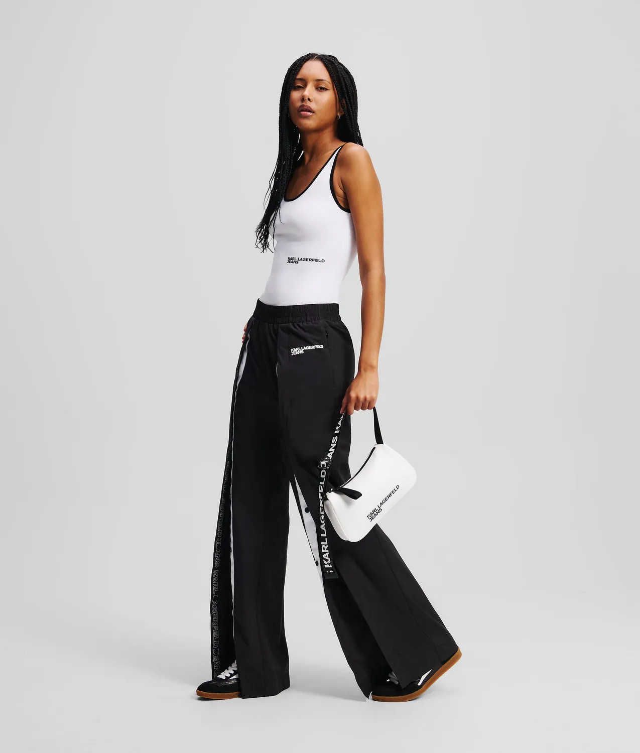 Karl Lagerfeld Jeans Ribbed Bodysuit Damen Gerippt