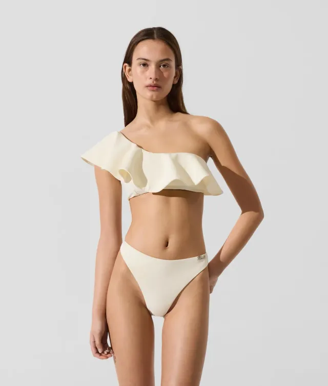 Karl Lagerfeld Signature Bikinitop One-Shoulder