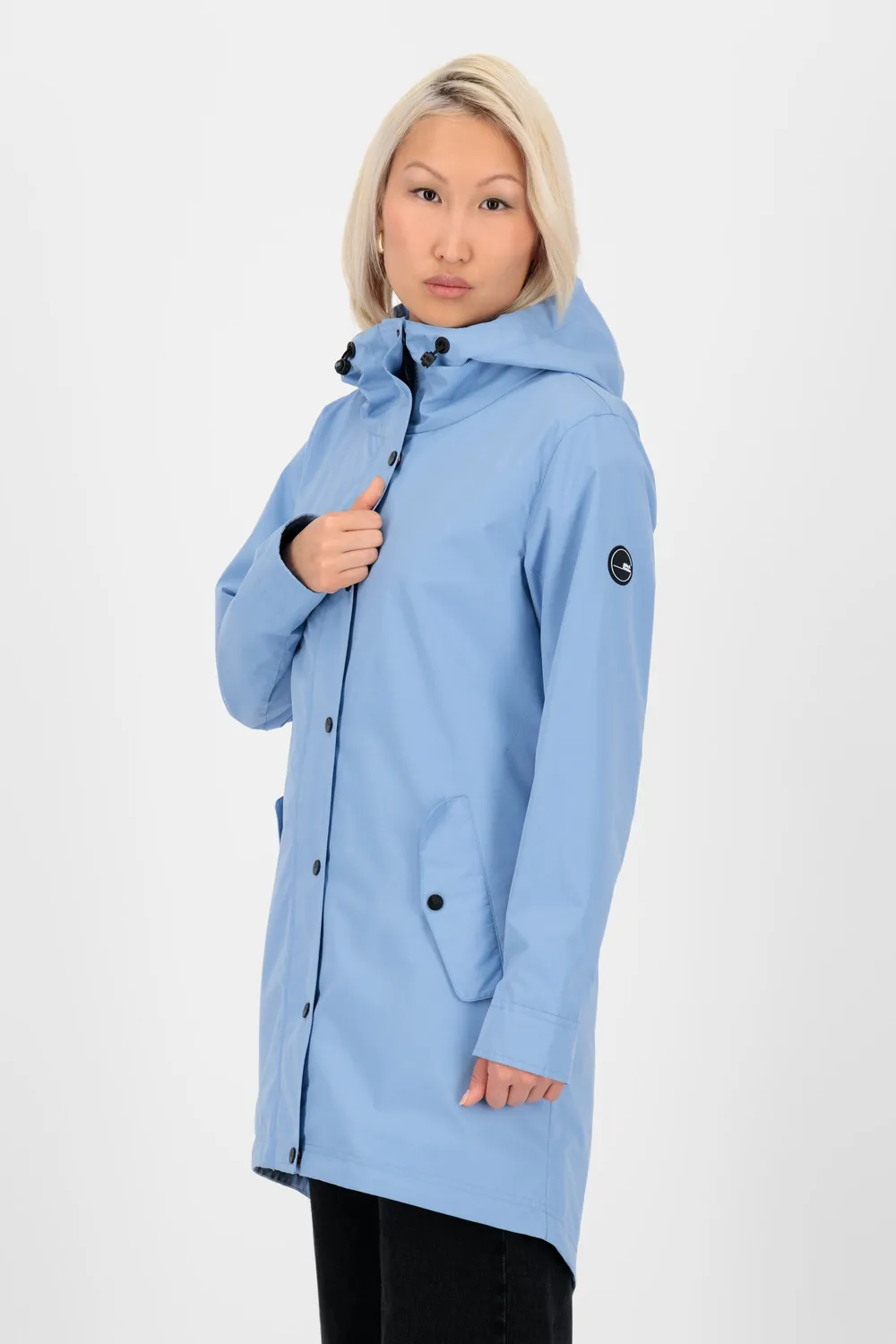 Alife & Kickin BerniceAK A Parka Damen Hellblau