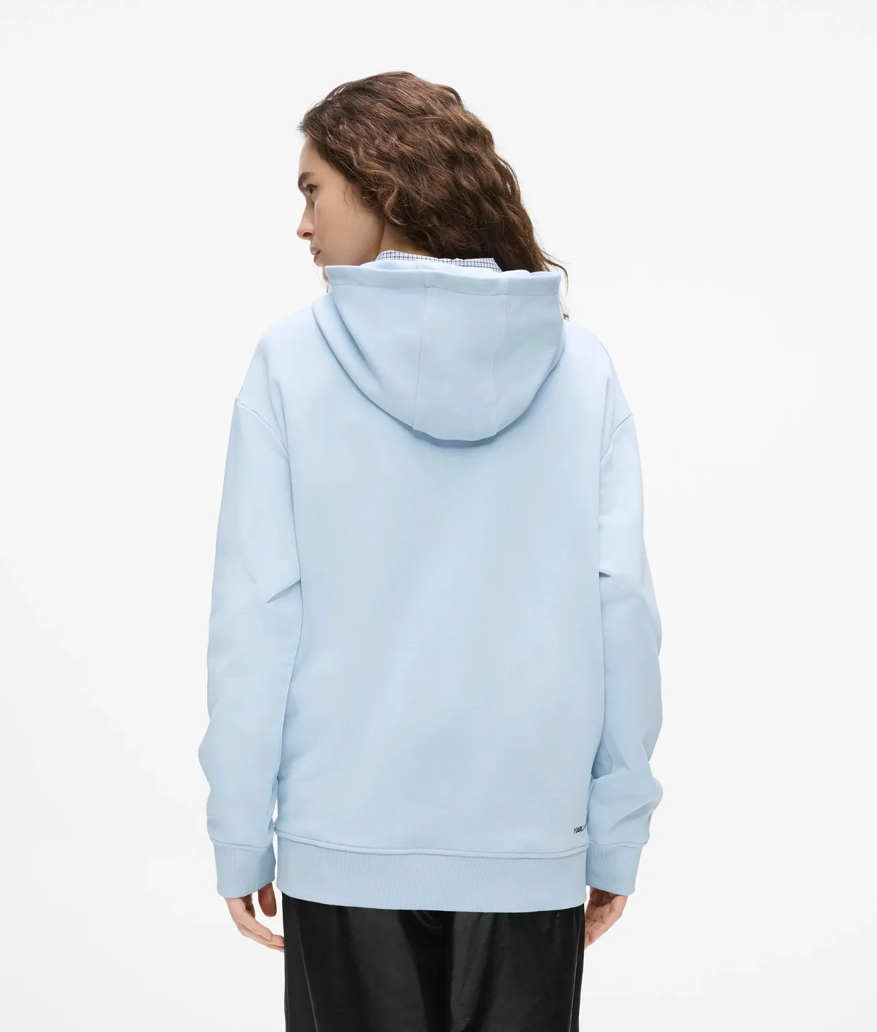 Karl Lagerfeld Ikon Choupette sketch Hoodie Damen oversized