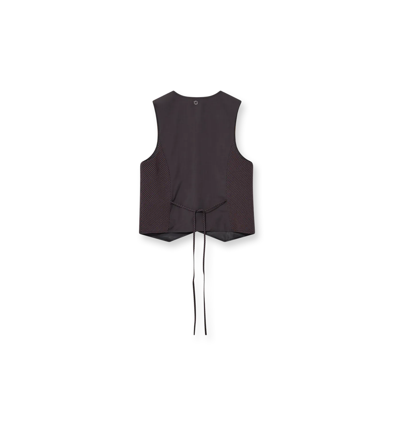 Mos Mosh MMHFit Vintage Weste Blueberry Gestreift Baumwolle