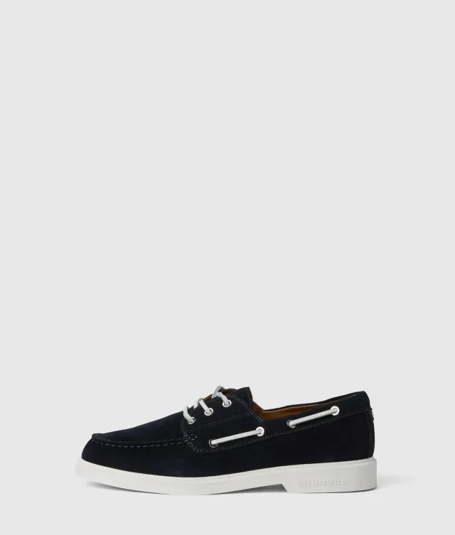 Karl Lagerfeld Kori Bootsschuh Wildleder Herren