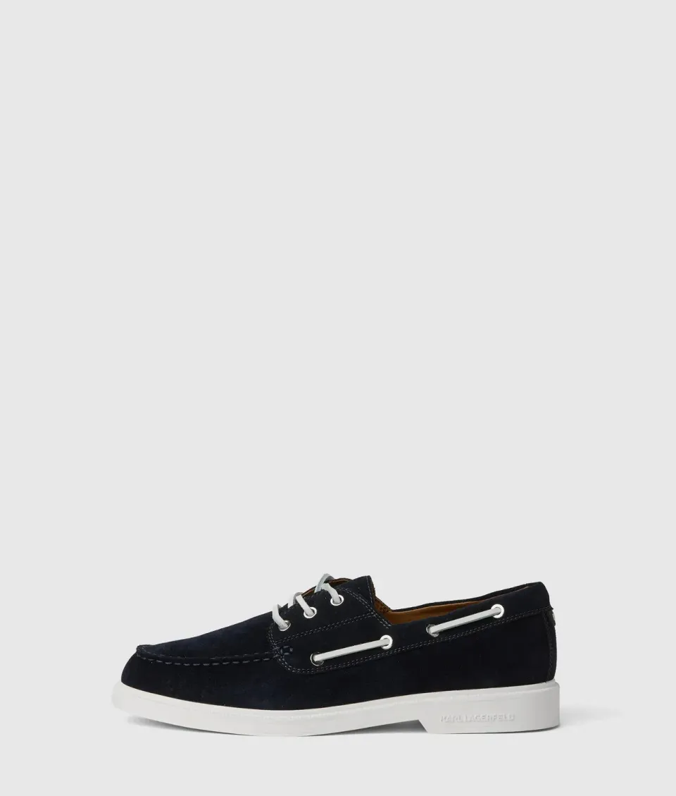 Karl Lagerfeld Kori Bootsschuh Wildleder Herren
