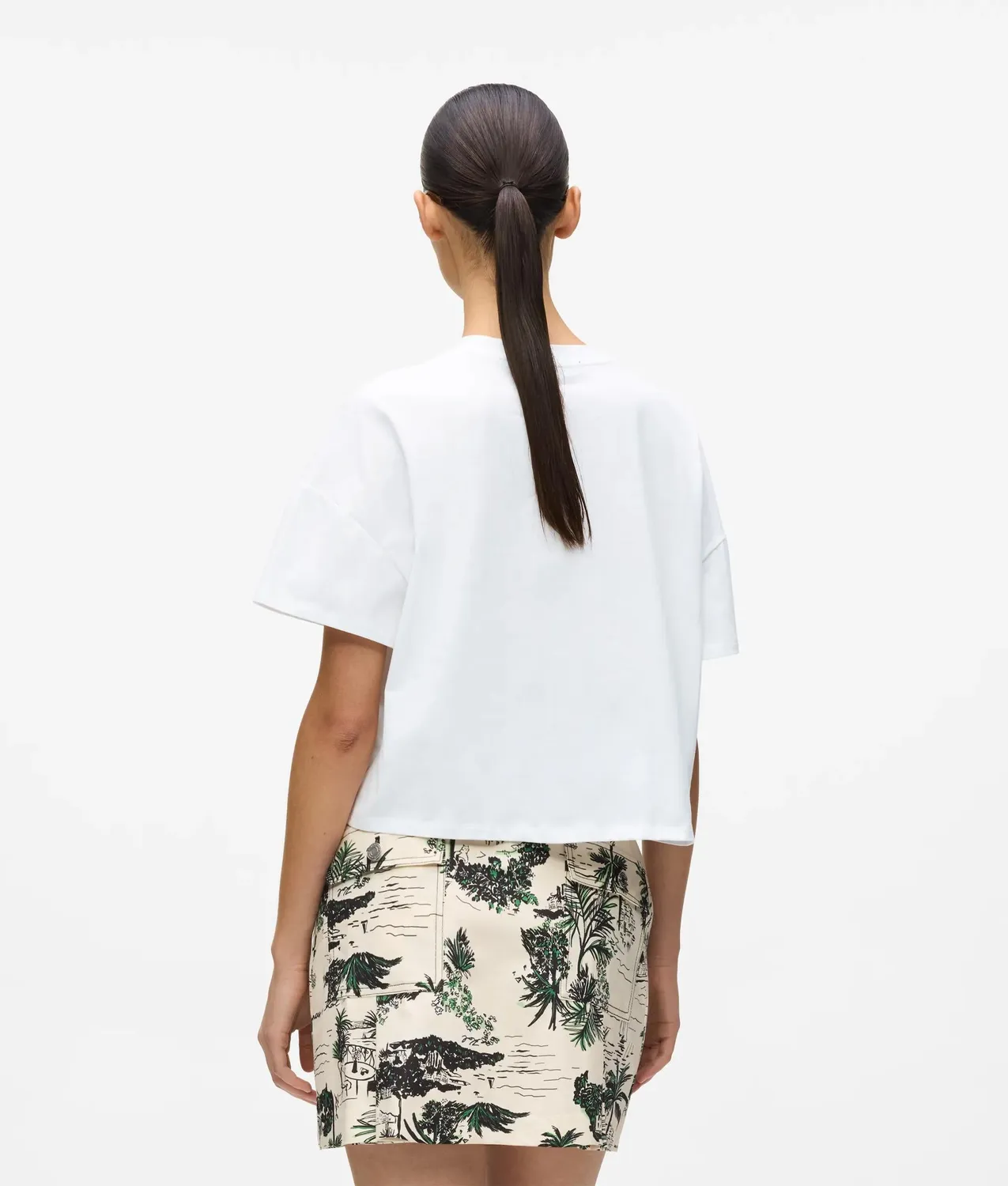 Karl Lagerfeld Villa la Vigie T-Shirt Bio-Baumwolle